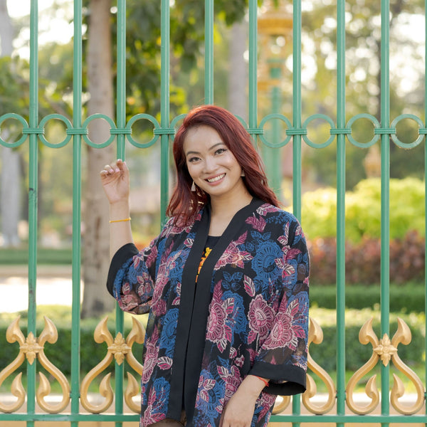 China Rose Kimono