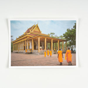 Svay Romeat Pagoda Postcard