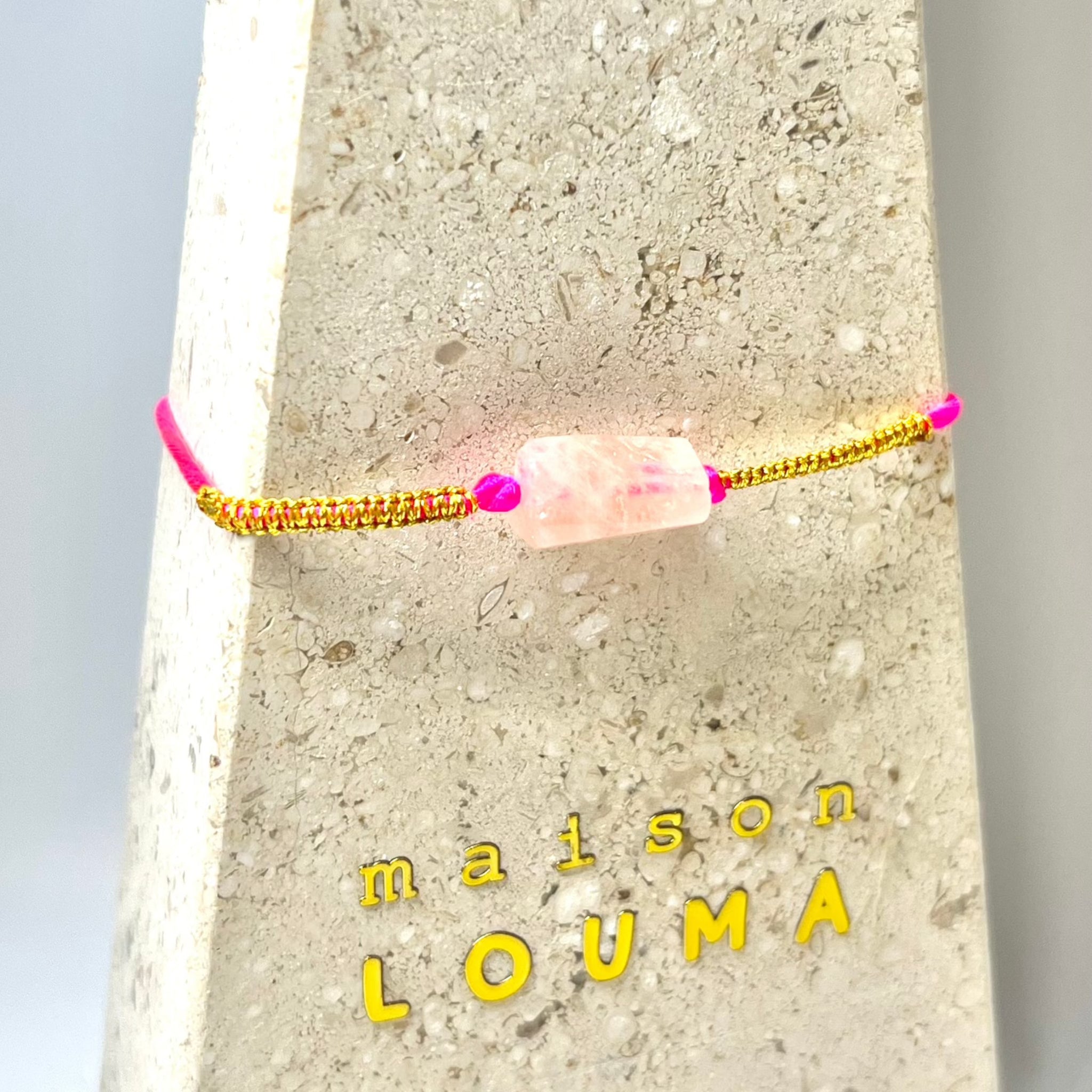 Happiness Kids Bracelet - Morganite Stone