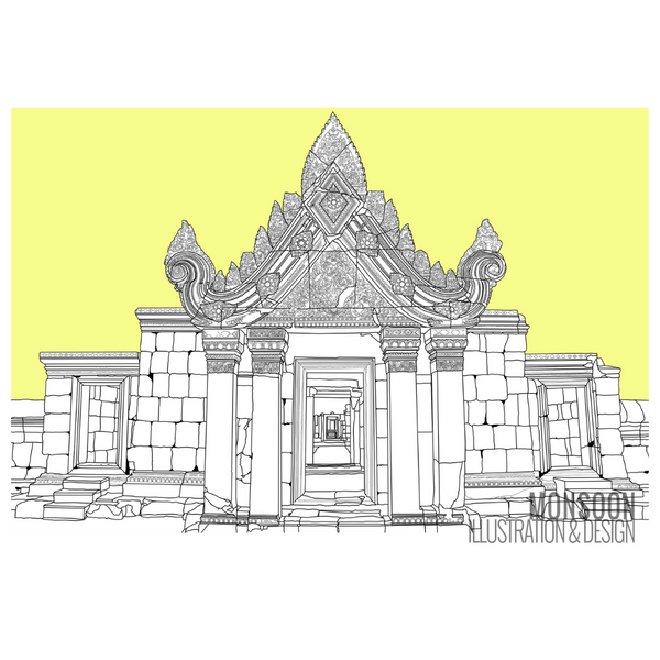 Banteay Srei Print