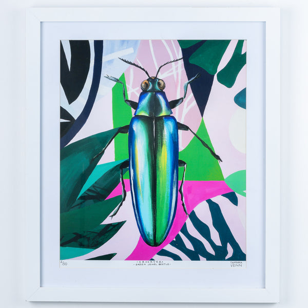 Observer - Green Jewel Beetle
